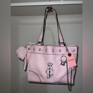 Juicy Couture Light Pink Tote Bag
